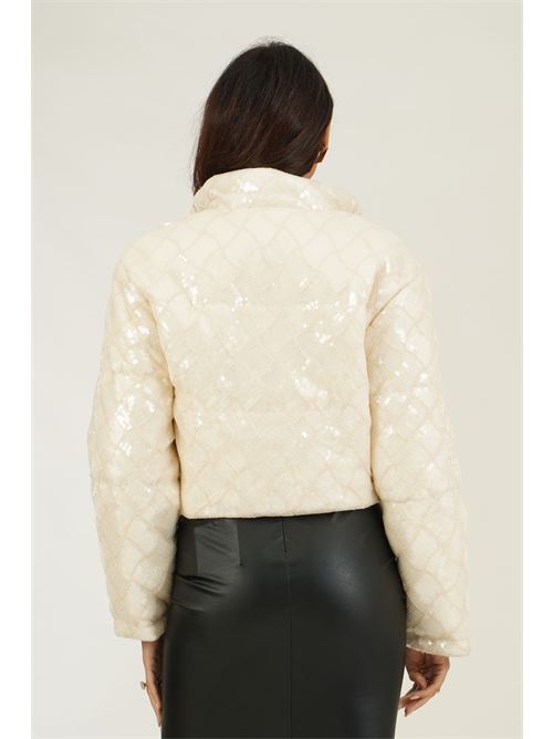 Bomberino con paillettes Twins Fantasy | T5021IVORY